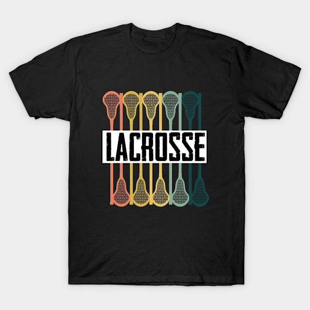 Lacrosse - Lacrosse Sticks T-Shirt by Kudostees